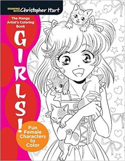 [PDF] ✔️ eBooks The Manga Artist's Coloring Book: Girls!: Fun Female Characters to Color Full Audiob