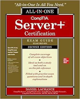 PDF 📘 EPUB CompTIA Server+ Certification All-in-One Exam Guide, Second Edition (Exam SK0-005) Co