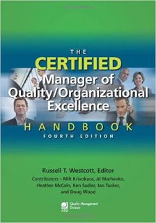 (Download❤️eBook)✔️ The Certified Manager of Quality/Organizational Excellence Handbook, Fourth Edit