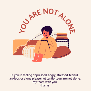 You are not alone