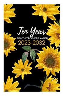 (PDF) Download) 2023-2032 Ten Year Monthly Pocket Planner: 120 Months Calendar, 10 Year Monthly Appo