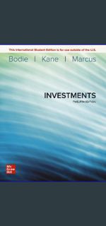 [R.E.A.D P.D.F] 📖 ISE Investments     12th Edition [PDF, mobi, ePub]