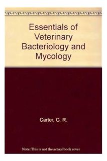 Download PDF Essentials of Veterinary Bacteriology and Mycology by G. R. Carter
