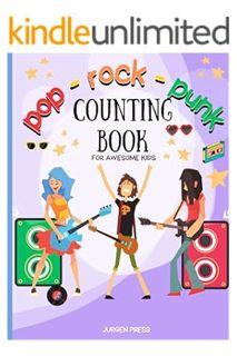(PDF Download) Pop-Rock-Punk Counting Book for Awesome Kids: Hey Ho, Let´s Count - Find, Locate rock