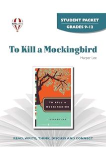 (PDF Download) To Kill A Mockingbird - Student Packet by Novel Units by Novel Units