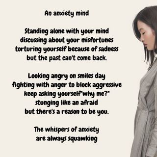 An anxiety mind
