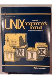 Download (EBOOK) UNIX time-sharing system: UNIX programmer's manual by inc-bell-telephone-laboratori