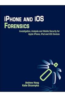 Ebook Free iPhone and iOS Forensics: Investigation, Analysis and Mobile Security for Apple iPhone, i