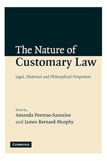 (PDF) Free The Nature of Customary Law: Legal, Historical and Philosophical Perspectives by Amanda P
