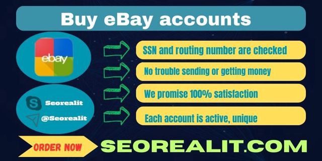 Buy Verified eBay Accounts,