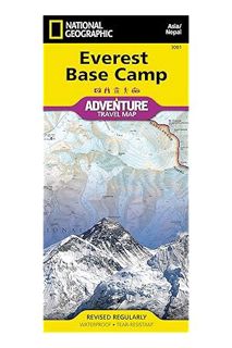 (PDF Free) Everest Base Camp Map [Nepal] (National Geographic Adventure Map, 3001) by National Geogr
