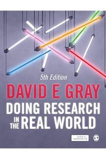 (Pdf Free) Doing Research in the Real World by David E Gray
