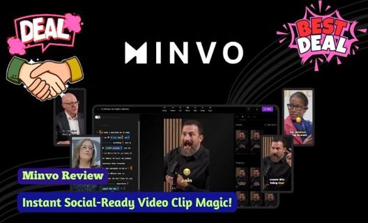 ⭐🎯Minvo  Review | Instant Video Clip Magic! |Lifetime Deal🚀⭐