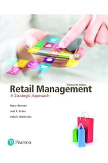 (PDF Download) Retail Management: A Strategic Approach by Barry R. Berman