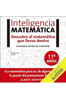 PDF Download Inteligencia Matematica (Narración en Castellano) [Mathematical Intelligence]: Descubre