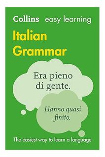 (PDF Download) Easy Learning Italian Grammar: Trusted support for learning (Collins Easy Learning) b