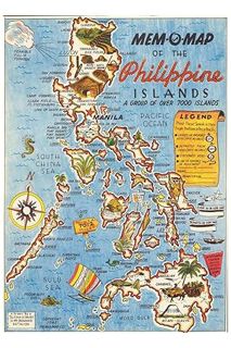 Free PDF 1000 piece puzzle | 1945 Pictorial Map | Mem-O- of the Philippine Islands - Republika ng Pi