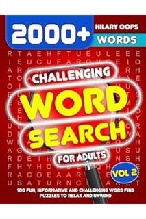 (PDF Free) Challenging Word Search for Adults Vol 2: A Collection of Challenging Wordfind Puzzles wi