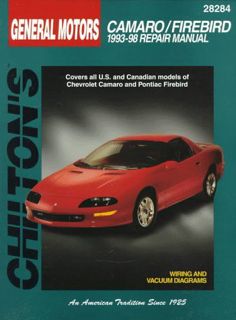 [Access] [PDF EBOOK EPUB KINDLE] GM Camaro/Firebird 1993-98 by  The Chilton Editors 🖍️