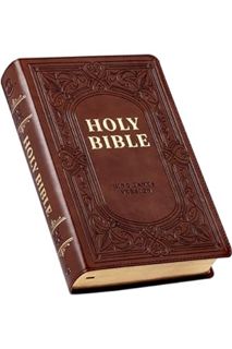 (PDF) Download) KJV Holy Bible, Giant Print Standard Size Faux Leather Red Letter Edition - Ribbon M