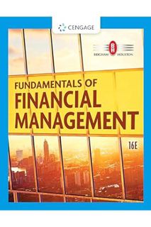 Pdf Ebook Fundamentals of Financial Management by Eugene F. Brigham