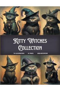 PDF Download Kitty Witches Collection: Cut Out and Collage For Your Scrapbook & Junk Journal by Craf