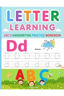 FREE PDF Letter Learning: ABC's Handwriting Practice Workbook for Pre K, Kindergarten and Kids Ages