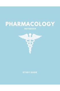 Ebook Download Pharmacology Notebook: A Pre-Med Students Template to Create the Perfect Medication S