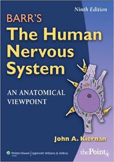 eBook ✔️ PDF Barr's The Human Nervous System: An Anatomical Viewpoint, Ninth Edition Full Ebook