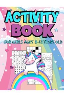 DOWNLOAD PDF Activity Book For Girls Ages 8-12 Years Old: Challenging Fun Brain Teasers and Logic Pu