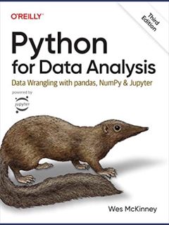 Full E-book Python for Data Analysis: Data Wrangling with pandas, NumPy, and Jupyter     3rd Editio