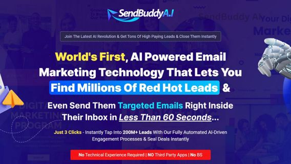 SendBuddy AI Review: Email Marketing & Lead Gen Technology