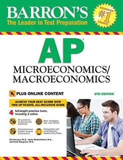 [READ] [KINDLE PDF EBOOK EPUB] Barron's AP Microeconomics/Macroeconomics, 6th Edition: with Bonus On