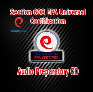 [View] [KINDLE PDF EBOOK EPUB] Section 608 Certification Exam Preparatory CD by  ESCO Institute 📃