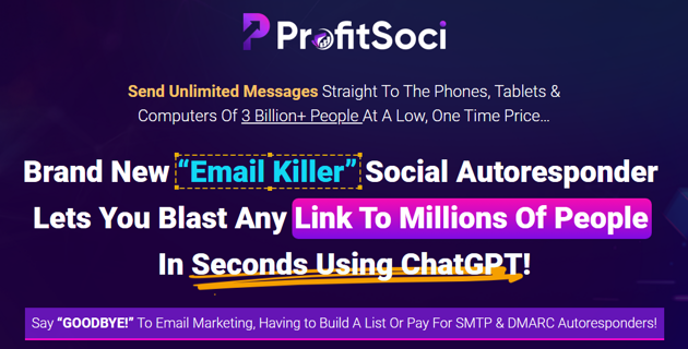 ProfitSoci Review-Unleash the Power of Social Autoresponders for Unlimited Traffic and Sales