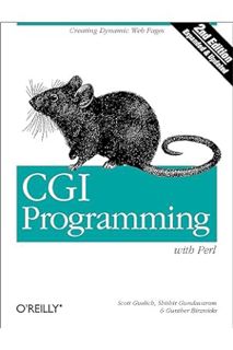 (Ebook Download) CGI Programming with Perl: Creating Dynamic Web Pages by Scott Guelich