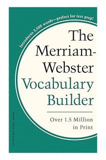 PDF Ebook Merriam-Webster’s Vocabulary Builder - Perfect for prepping for SAT, ACT, TOEFL, & TOEIC b