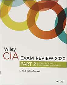 [VIEW] KINDLE PDF EBOOK EPUB Wiley CIA Exam Review 2020 + Test Bank + Focus Notes: Part 2, Practice