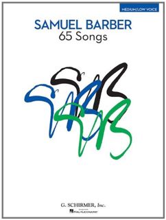 VIEW [KINDLE PDF EBOOK EPUB] Samuel Barber: 65 Songs: Medium/Low Voice Edition by  Richard Walters &