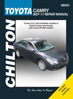 Get EPUB KINDLE PDF EBOOK Toyota Camry: 2007 Through 2011 (Chilton's Total Car Care Repair Manuals)
