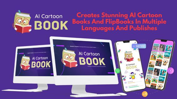 AI CartoonBook Review – Creates Stunning AI Cartoon Books And FlipBooks In Multiple Languages