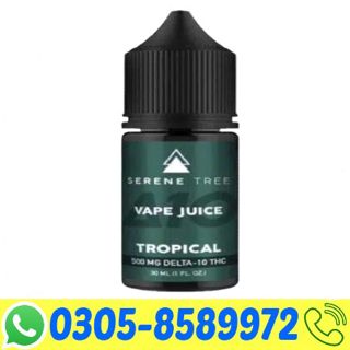 Serene Tree Delta-10 THC Vape Juice In Larkana | 03000-378807 | Organic