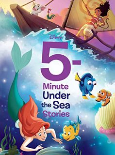 View EBOOK EPUB KINDLE PDF 5-Minute Under the Sea Stories (5-Minute Stories) by  Disney Books 📦