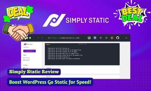 ⭐🎯Simply Static Review: Speed Up WordPress with Lifetime Deal🚀⭐