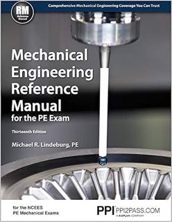 Download⚡️(PDF)❤️ PPI Mechanical Engineering Reference Manual for the PE Exam, 13th Edition (Hardcov