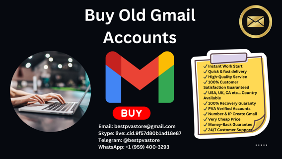 Top 5 Sites for Bulk Gmail Account Purchase