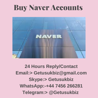 Buy Naver Accounts