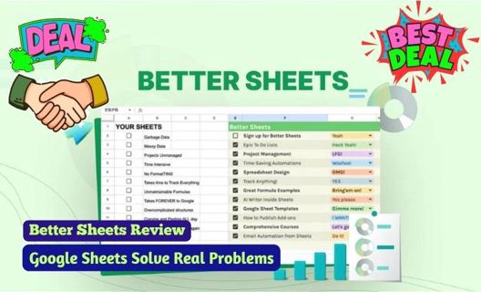 ⭐🎯 Better Sheets Review | Master Google Sheets |Lifetime Deal🚀⭐