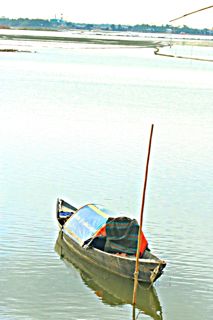 Boats on the river side