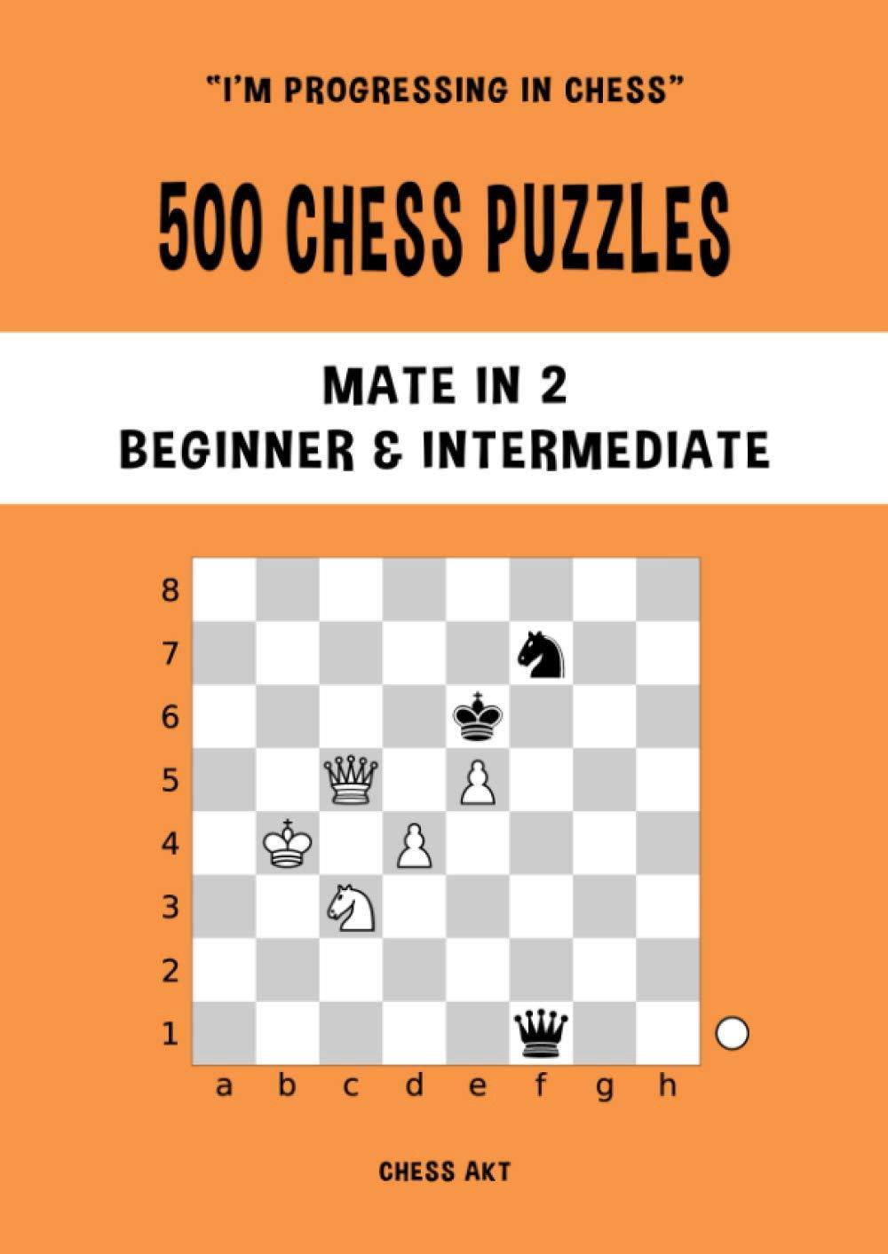 PDF] D.O.W.N.L.O.A.D 500 Chess Puzzles, Mate in 1, Beginner Level PDF Full  / X